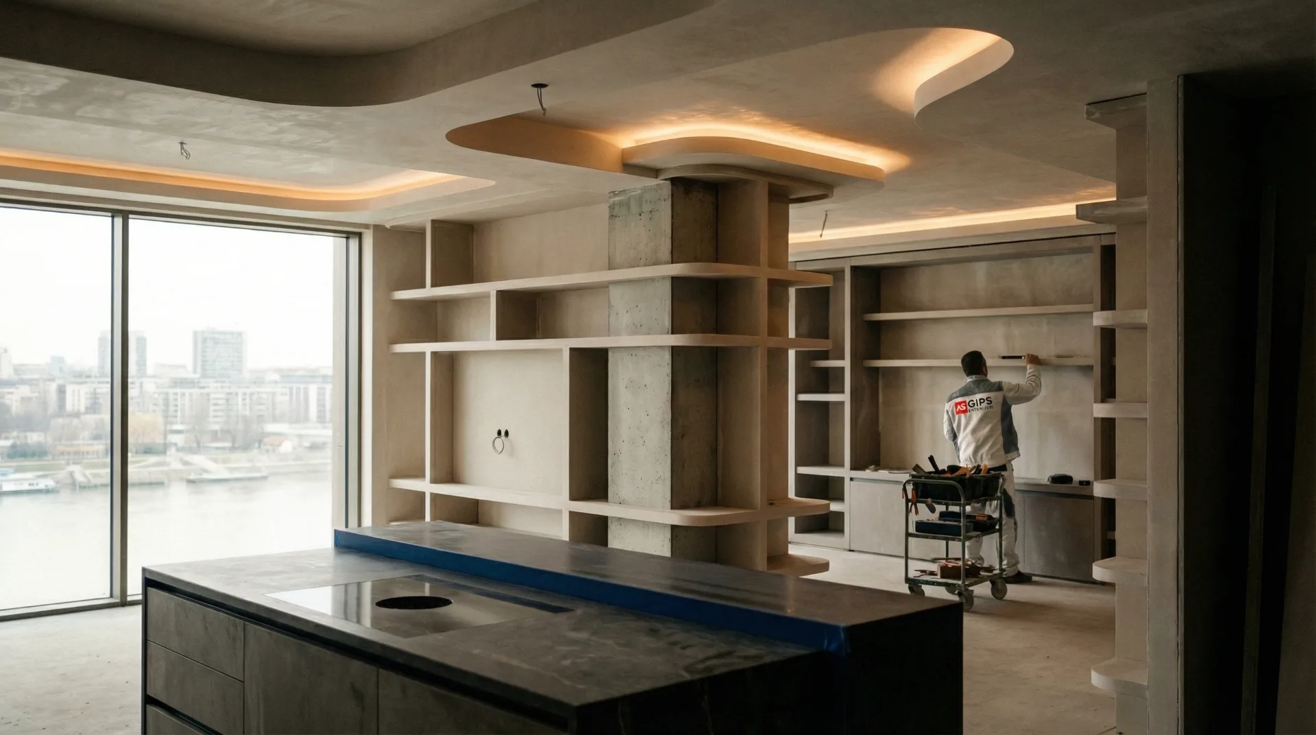 Cascades, Beams & Shelves